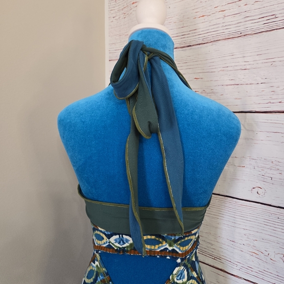 Autumn Teneyl Halter Dress  Organic Size Small - Picture 7 of 15